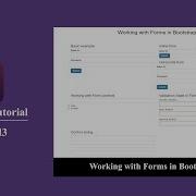 Bootstrap Tutorial For Beginners 13 How To Use Bootstrap Form Controls In Html