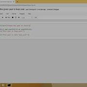 Check The Given Year Is Leap Year In Python
