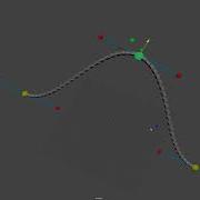 Concept Of A Custom Bezier Spline In Maya