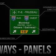 Highway Freeway Panels Explained