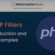 PHP Filters
