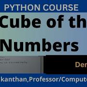 Python Program Tutorial How To Print The Cube Of Numbers In A List