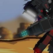 Minilla Vs Trio Titans StickNodes Animation