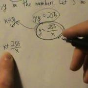 Calculus I Applied Optimization Example 1 Minimize Sum