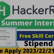 HackerRank Skill Certificate Summer Internship HackerRank Python C Java JS Free Certificate