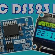 Как использовать модуль RTC DS3231 для создания OLED часов