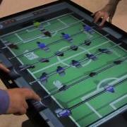 CES 2014 Playing Foosball With 3M Touchscreen Technology