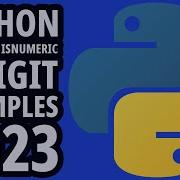Python Programming Beginners Isdigit Isnumeric Method 2023