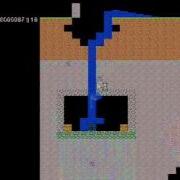 2D Minecraft Java Water Physics Test