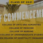 UCF Fall 2021 Commencement December 17 At 2 P M
