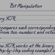 Binary XOR Operator In Java Bitwise Operators Explained