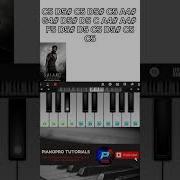 Sound Of Salaar Salaar BGM Easy Piano Tutorial Shorts Salaar Pianotutorial