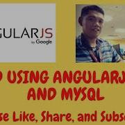 CRUD Using AngularJS PHP And MySQL