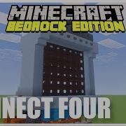 How To Make CONNECT 4 In MINECRAFT BEDROCK