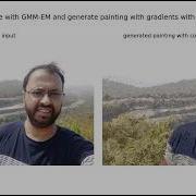 Generate Painting Color Palette Extraction GMM EM Python