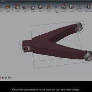 Optimizing Topology Maximize Stiffness With Altair Inspire