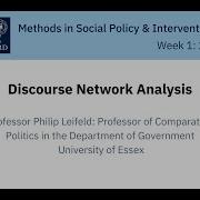 Discourse Network Analysis