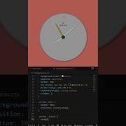 Real Time Clock Using HTML CSS JavaScript Webdevelopment Coding Htmlcssjavascript Shorts