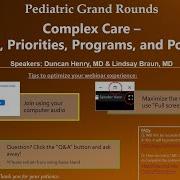 February 25 2021 Complex Care Problems Priorities Programs And Possibilities
