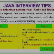 Difference Between Final Finally And Finalize In Java Java Interview Questions Wikitechy Com