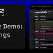 Timings Feature Cuez