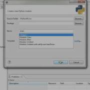 New Python Project In Eclipse With PyDev