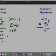 Mini Math Lessons Multiplying With The Standard Algorithm