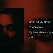 The Weeknd Call Out My Name 432 Hz