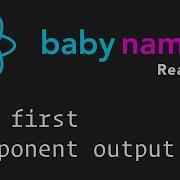 ReactJS Beginner Series 3 Our First Component Output