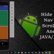 Hide Show Bottom Navigation Bar While Scrolling In Android Studio