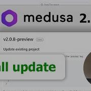 How To Update Your Medusajs 2 0 Project Dependencies