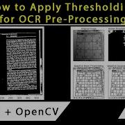 3 How To Apply Thresholding For OCR Pre Processing EasyOCR OpenCV