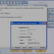 Chapter 7 Confidence Interval Proportion Statcrunch