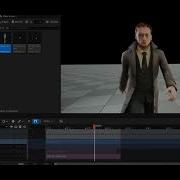 Men In Coat UE5 Animtion Cloth Simulation Test WIP
