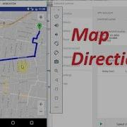 Android Tutorial How To Get Directions Between 2 Points Using Google Map API