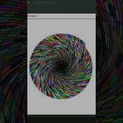 Vortex Of Square With Python Turtle Shorts Shortvideo Short Python Pythonturtle