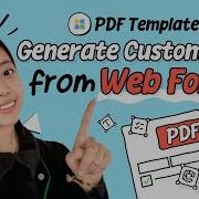 PDF Templates Generate Custom PDFs From Web Forms