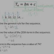 01 Linear Number Patterns