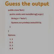 Daily Java Interview Questions Guess The Output Java Shorts