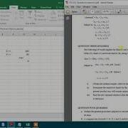 Simplex Method Excel Maximization