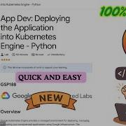 Разработка приложений развертывание приложения в Kubernetes Engine Python GSP188 Qwiklabs A