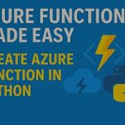 Create Azure Function In Python And Deploy To Azure Function App Azure Azurefunctions Microsoft