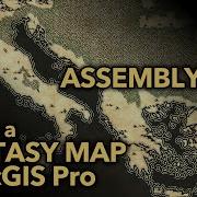 Tolkien Style Maps In A GIS Part 4 Assembly