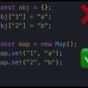 НЕ ИСПОЛЬЗУЙ ОБЪЕКТЫ JavaScript ИСПОЛЬЗУЙ MAP ЧАЩЕ Map Vs Object Javascript