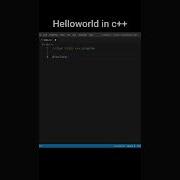Helloworld In C Shorts Coding