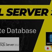 How To Create Database In SQL Server 2012 Create Database In SQL 2012 In Hindi Urdu