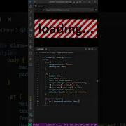Animated CSS Loading Text