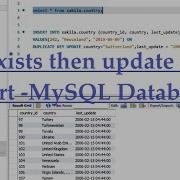 If Exists Then Update Else Insert Mysql