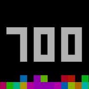 700 Seconds Timer Flowing Pixels
