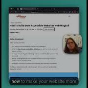 Build More Accessible Websites With Wagtail At DjangoConUS